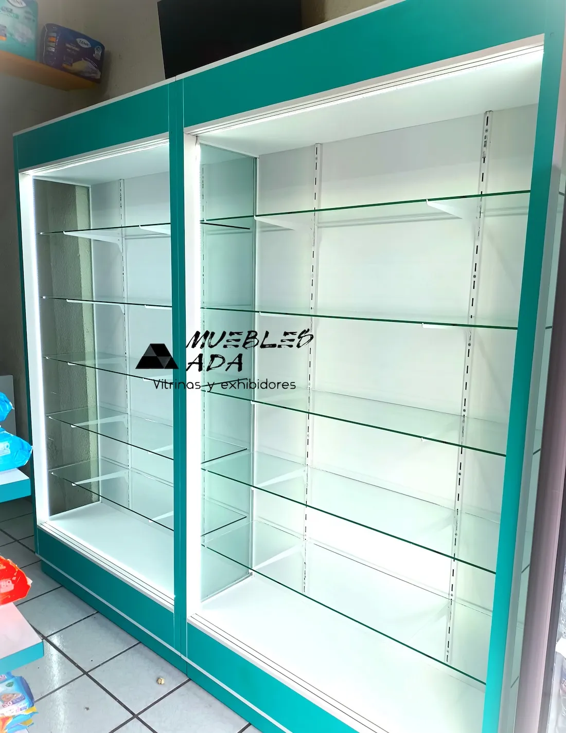 Mobiliario para farmacia moderna