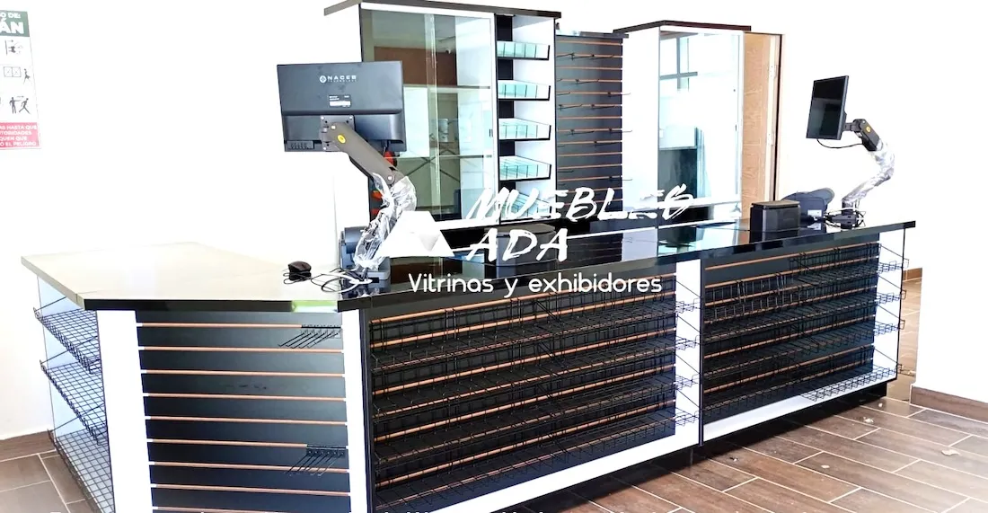 Mueble para minisúper tipo Oxxo